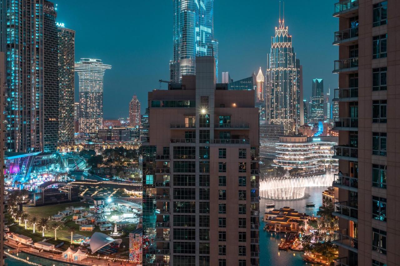 Elite Royal Apartment - Luxurious - Partial Burj Khalifa & Fountain View - Eminence Dubai Eksteriør billede