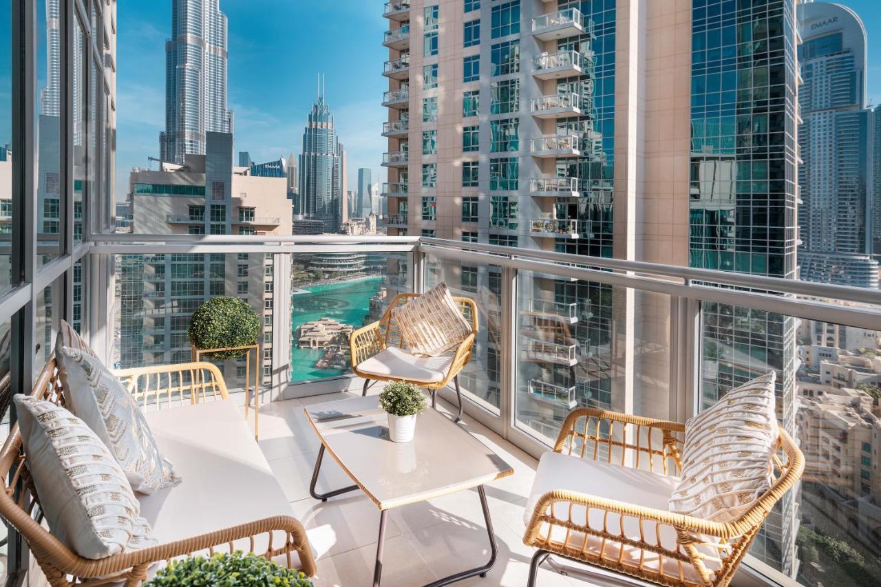 Elite Royal Apartment - Luxurious - Partial Burj Khalifa & Fountain View - Eminence Dubai Eksteriør billede