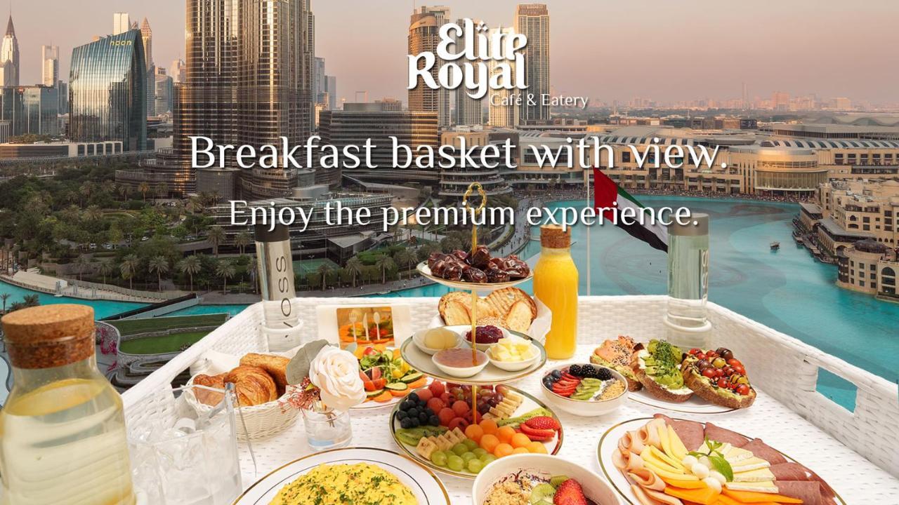 Elite Royal Apartment - Luxurious - Partial Burj Khalifa & Fountain View - Eminence Dubai Eksteriør billede